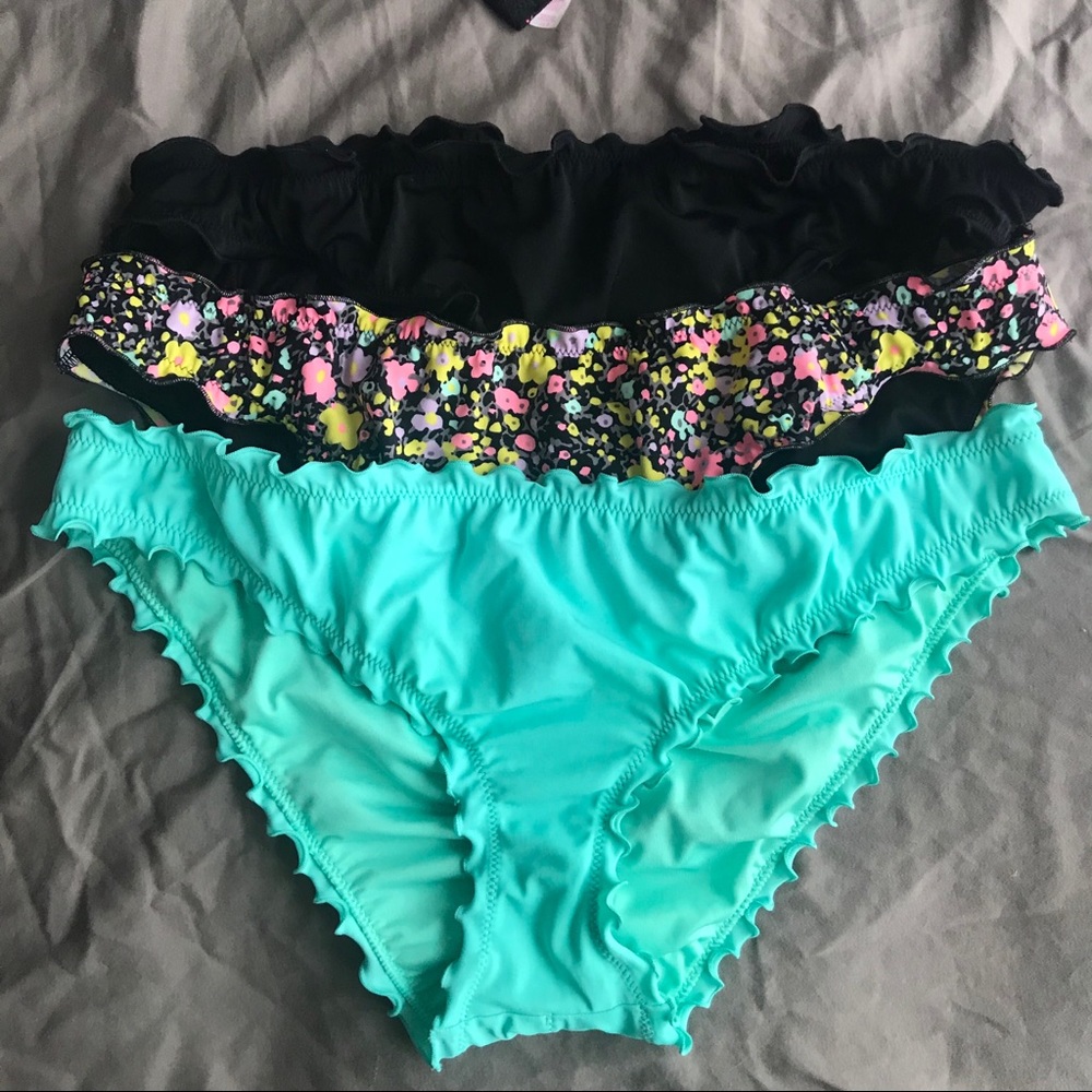 3 Cheeky bikini bottoms - Victoria Secret &Target
